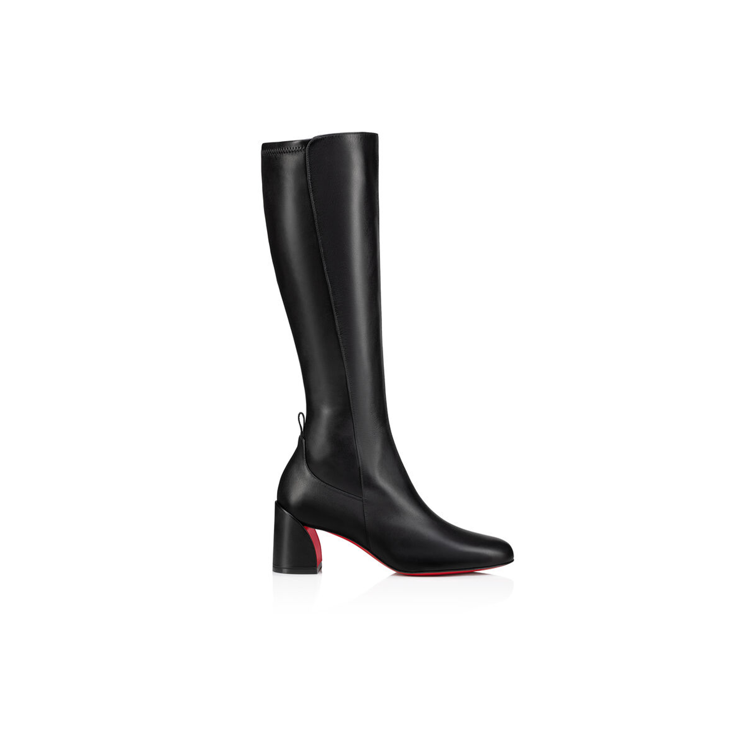 CHRISTIAN LOUBOUTIN JANE BOTTA 55 MM BOOTS CALF LEATHER AND LAMB NAPPA LEATHER BLACK WOMEN 3240711BK01